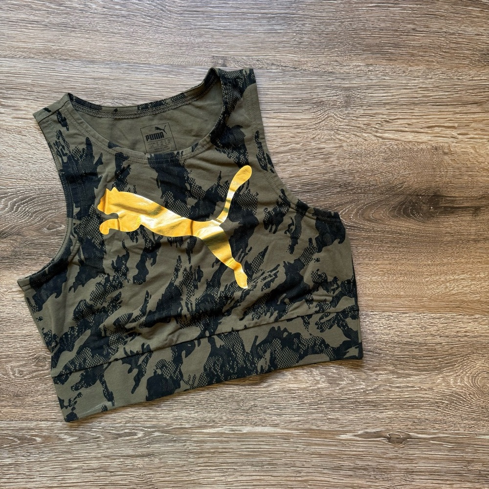 Puma Rebel Crop Top, Women's Size Large